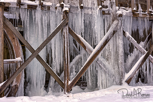 Mabry Mill Winter