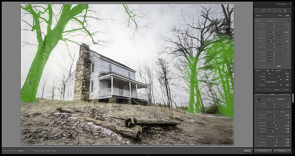 LightRoom - Adjustment Brush